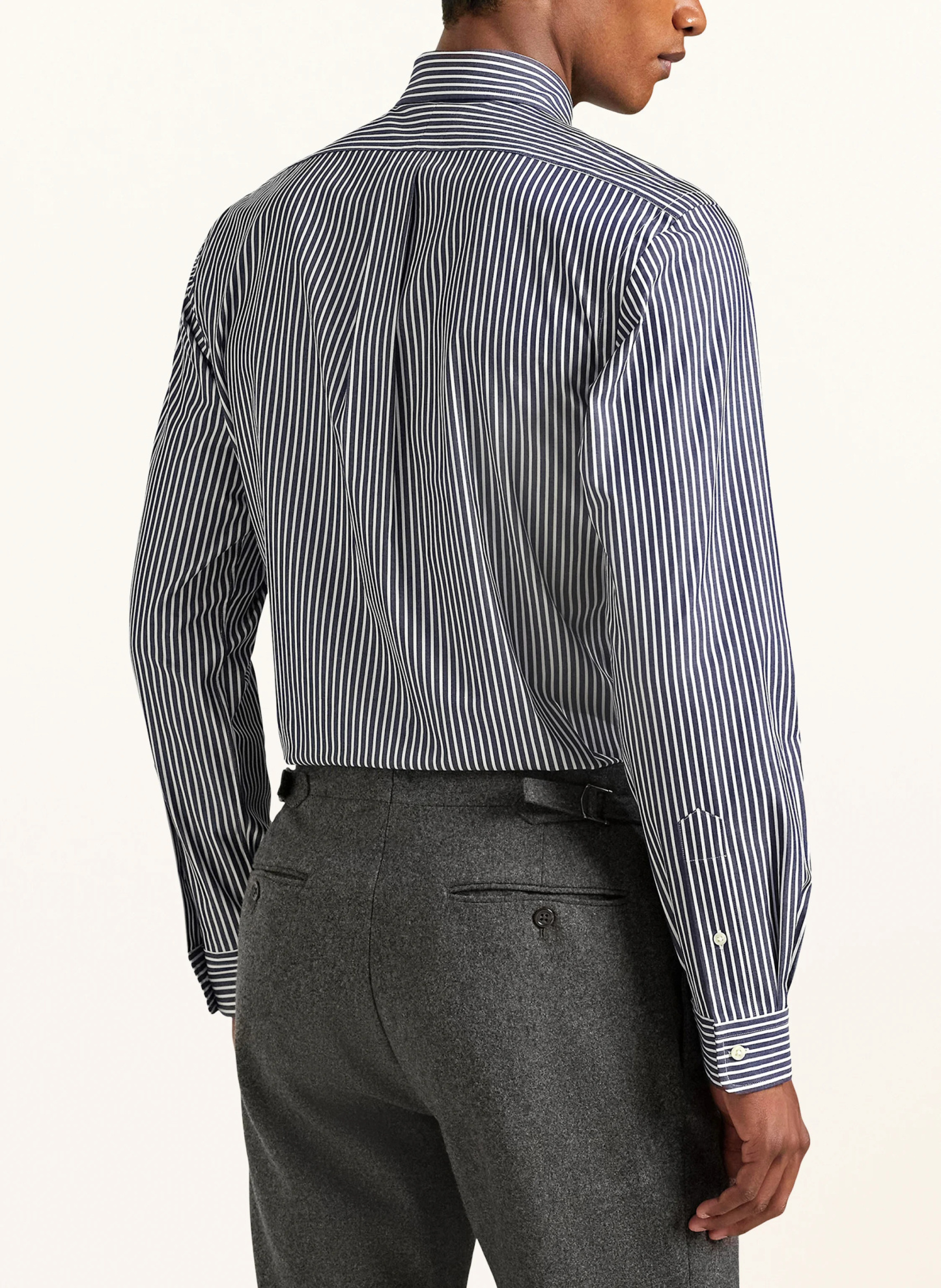 POLO RALPH LAUREN Hemd Custom Fit – BLAU / WEISS