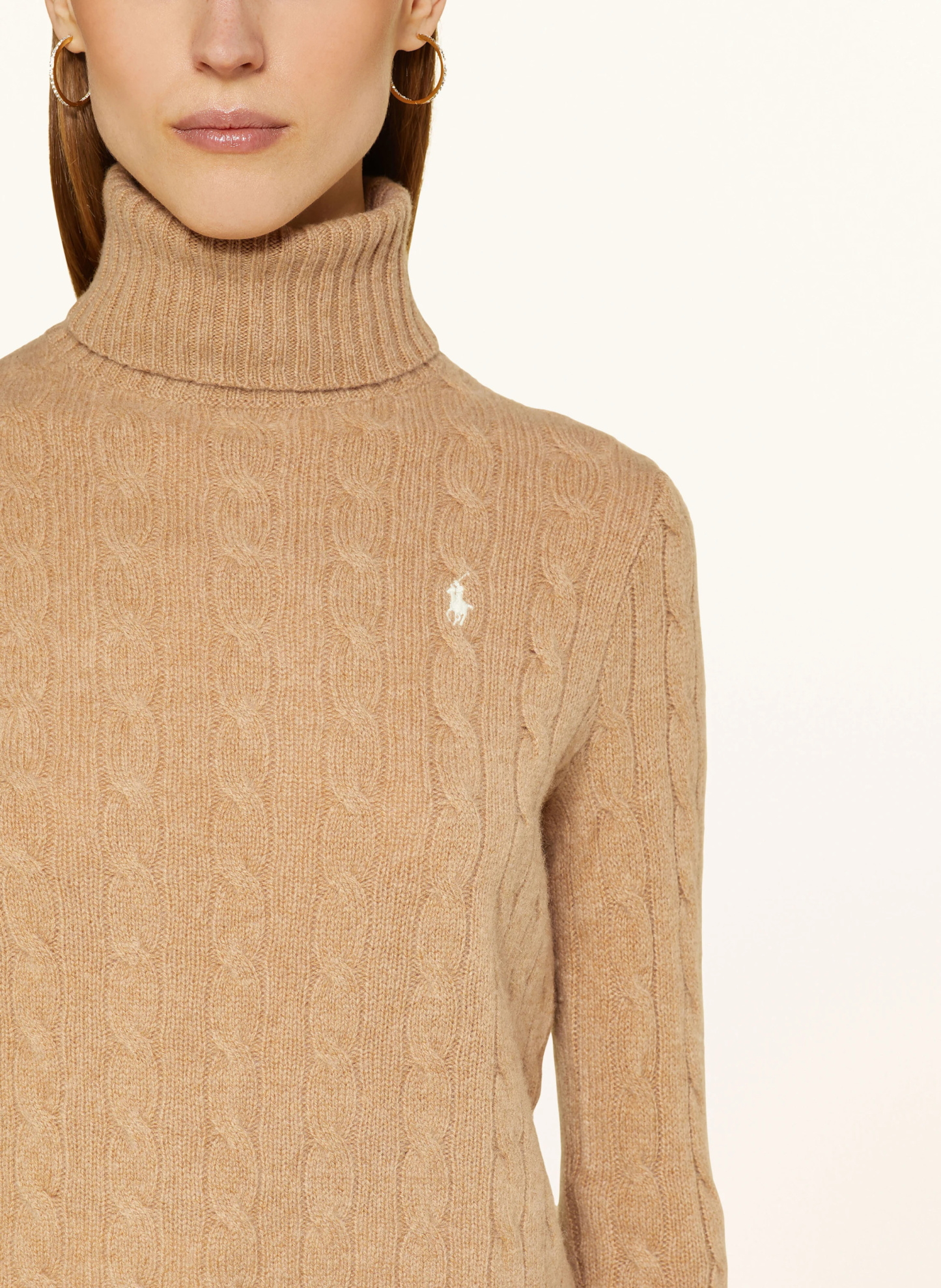 POLO RALPH LAUREN Rollkragenpullover – CAMEL