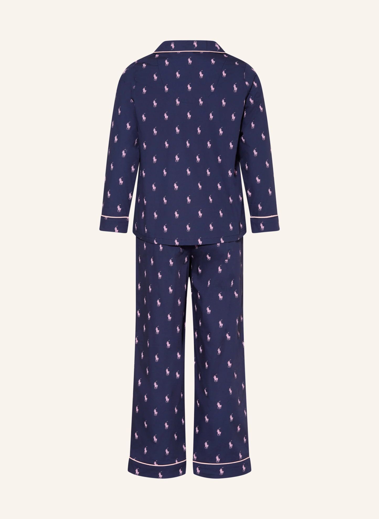 POLO RALPH LAUREN Schlafanzug – DUNKELBLAU / ROSA