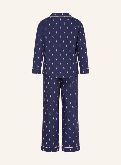 POLO RALPH LAUREN Schlafanzug – DUNKELBLAU / ROSA