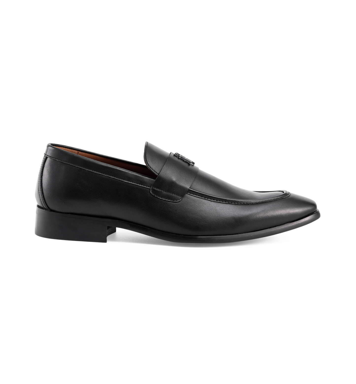 Tommy Hilfiger Men's Sawlin Logo Embellished Dress Loafers - Black
