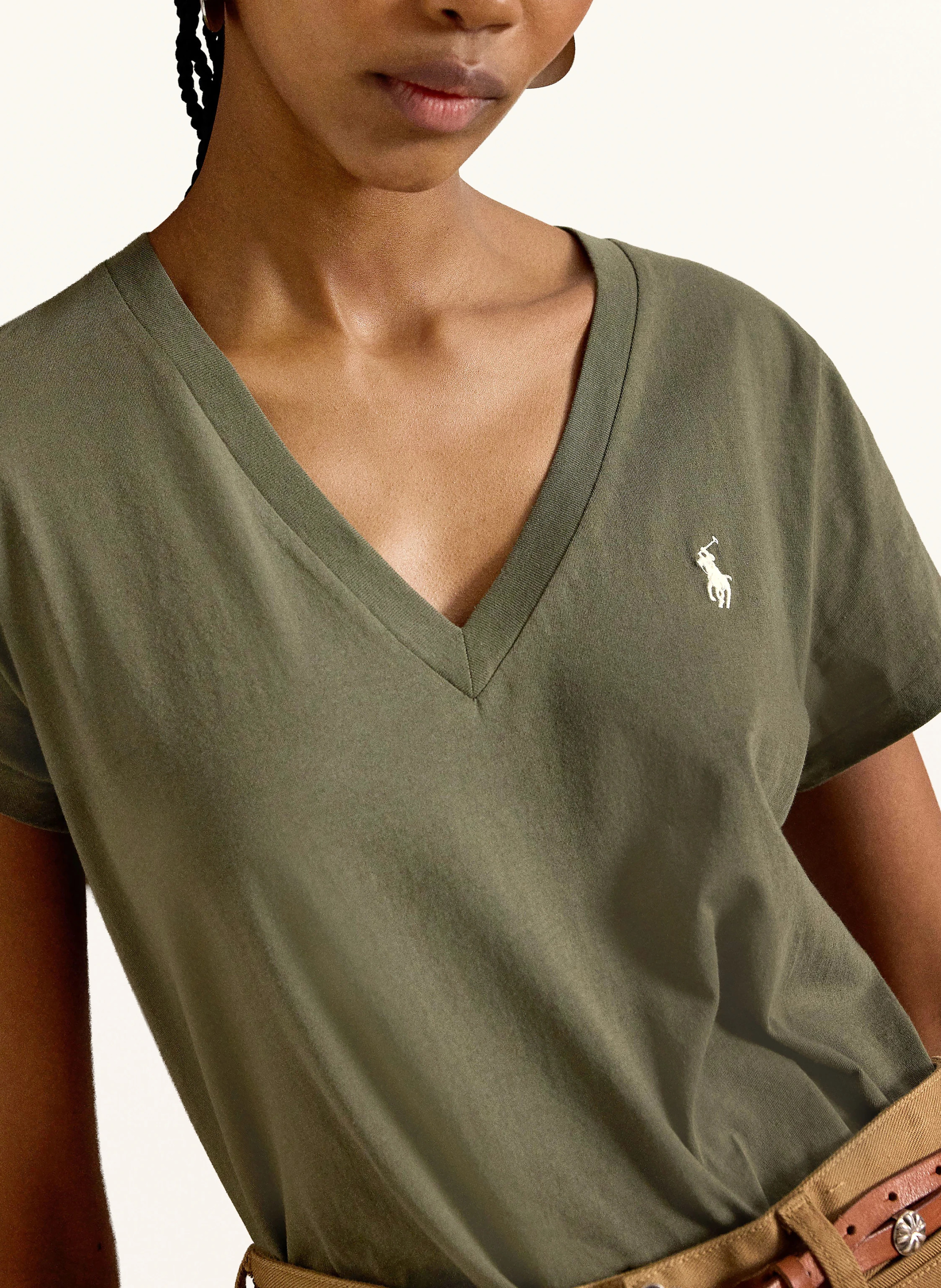 POLO RALPH LAUREN T-Shirt – KHAKI