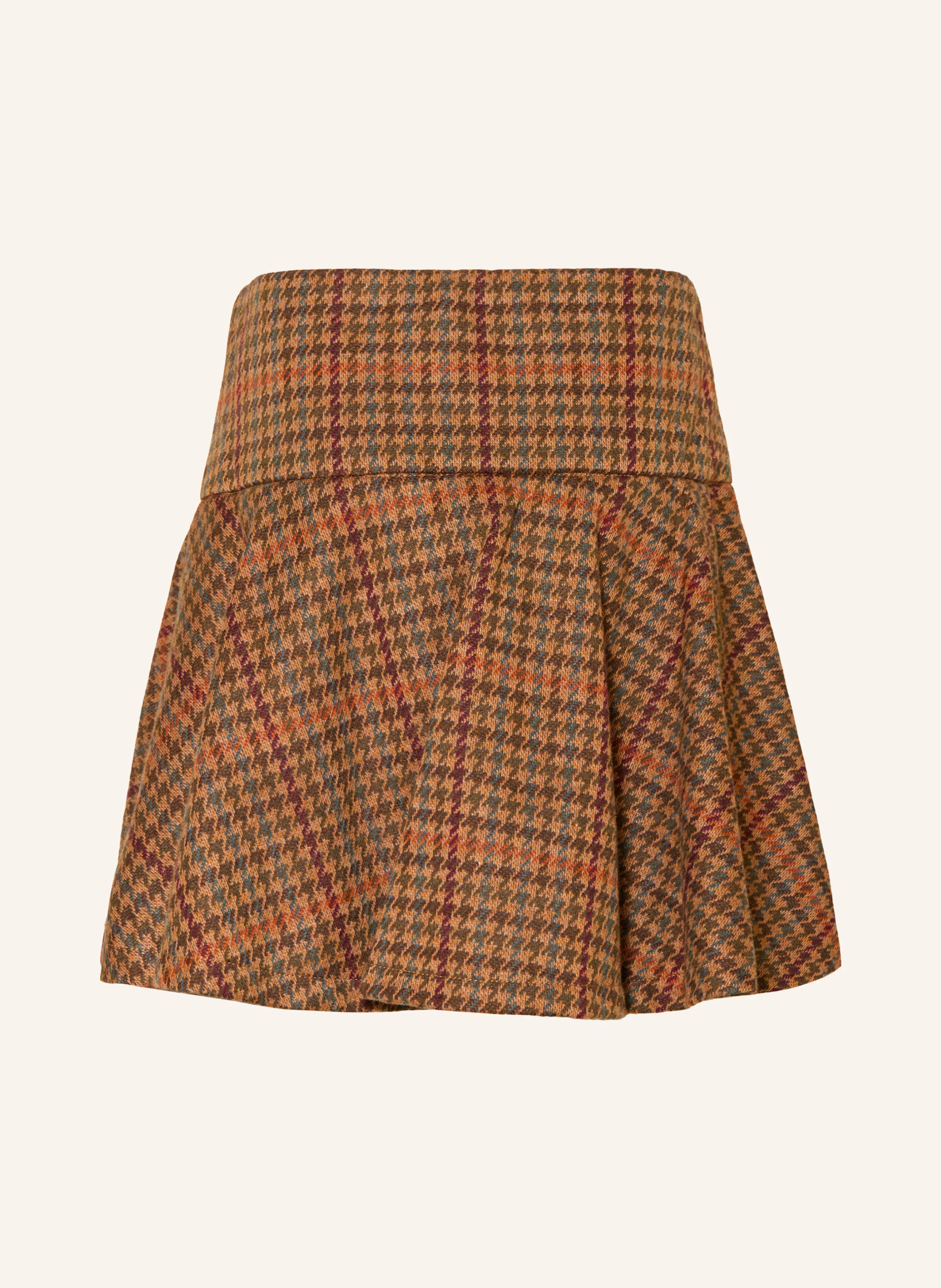 POLO RALPH LAUREN Skort – CAMEL / DUNKELROT / DUNKELGRÜN
