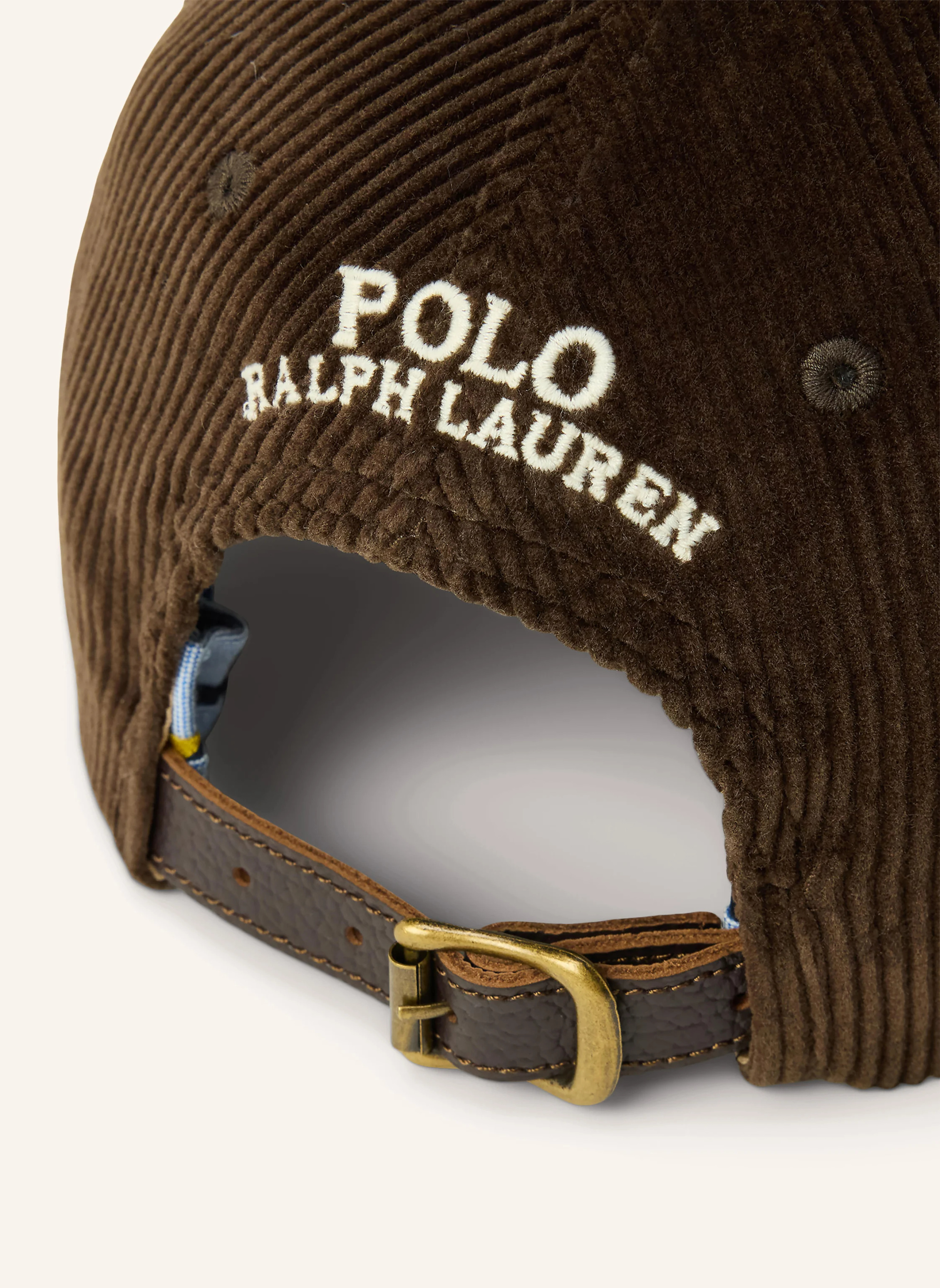 POLO RALPH LAUREN Cord-Cap – BRAUN