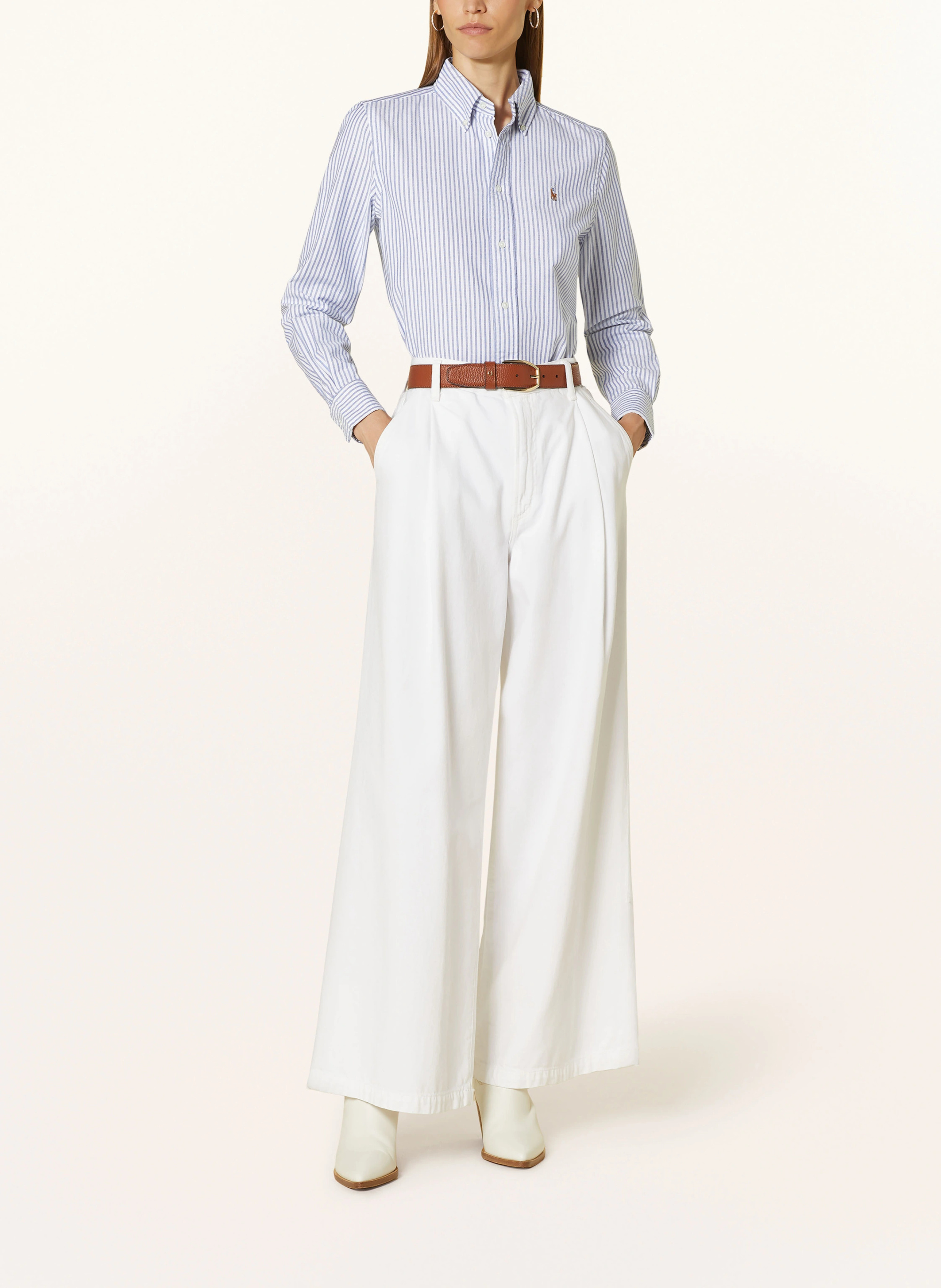 POLO RALPH LAUREN Hemdbluse – HELLBLAU / BLAU