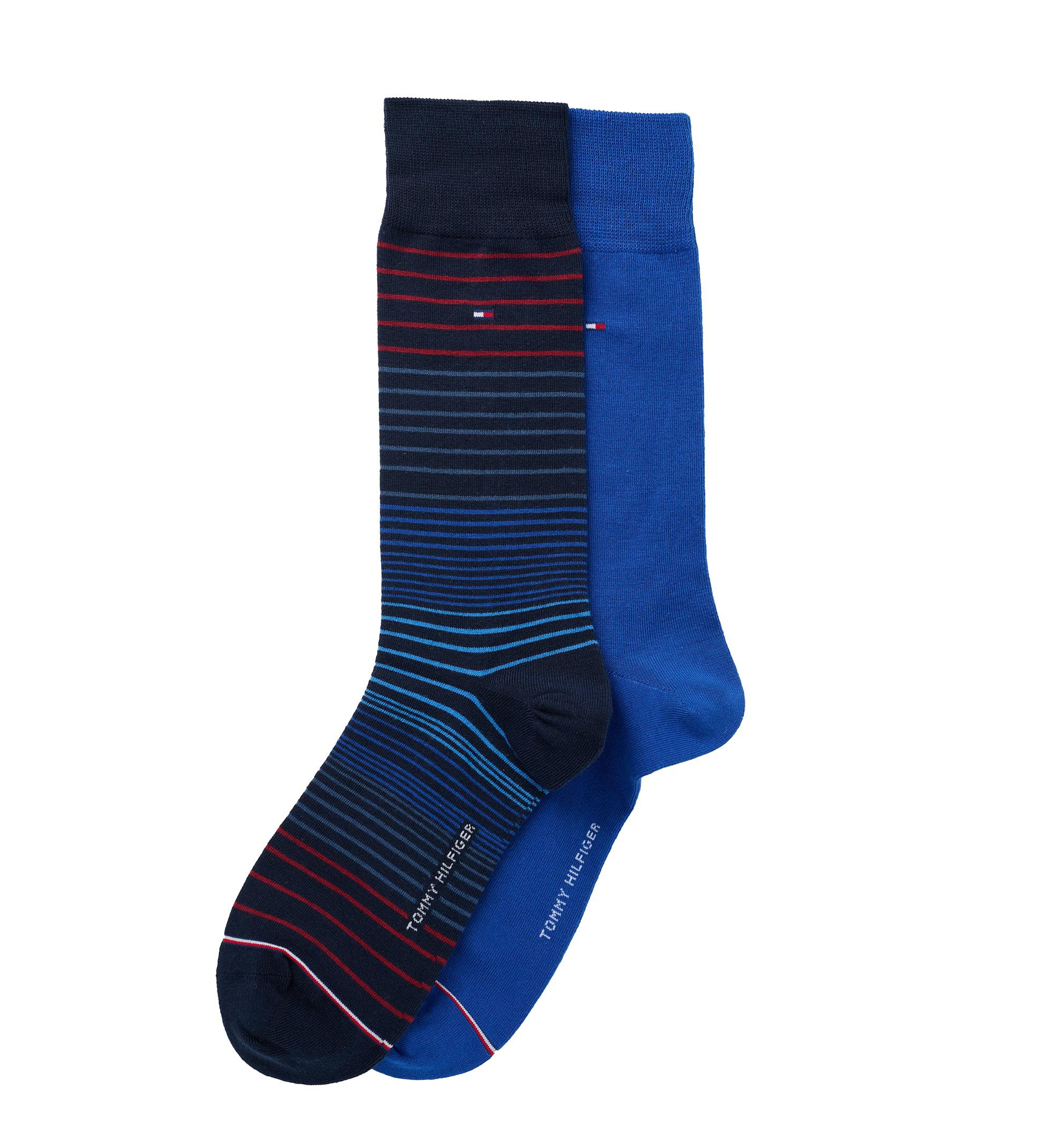 Tommy Hilfiger Men's Dress Crew Socks, 2-Pack - Navy/Blue
