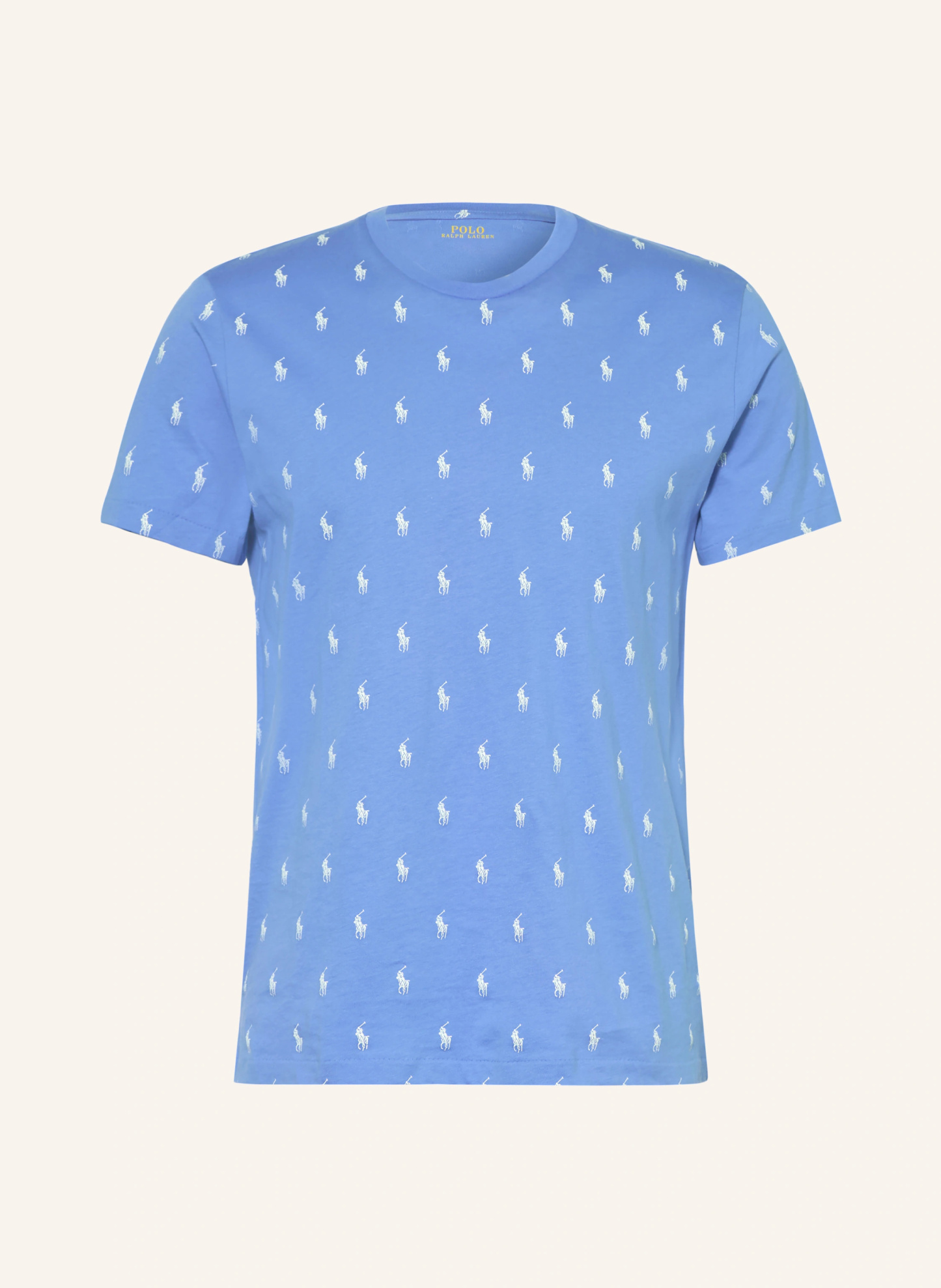 POLO RALPH LAUREN Lounge-Shirt – BLAU / WEISS