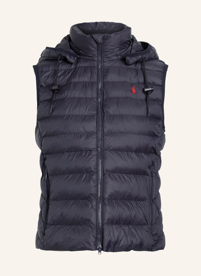 POLO RALPH LAUREN Steppweste mit abnehmbarer Kapuze – DUNKELBLAU (2)