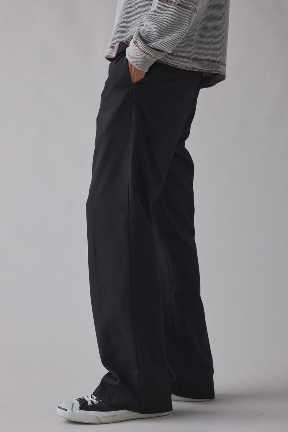 Standard Cloth Chandler Flare Trouser Pants - Black