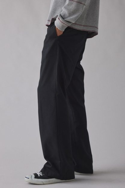 Standard Cloth Chandler Flare Trouser Pants - Black