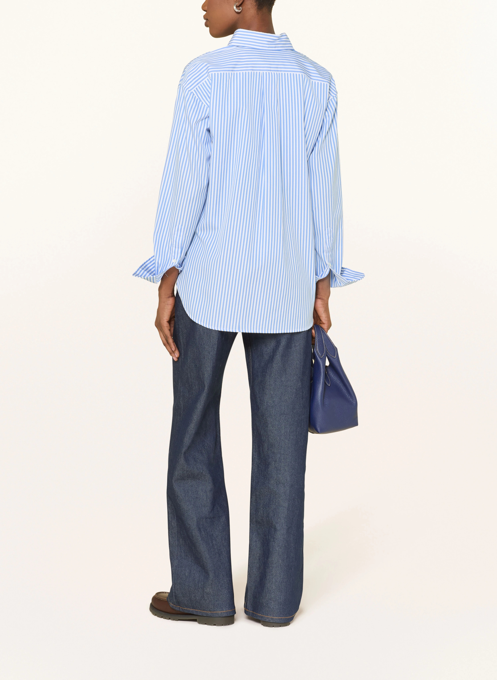 POLO RALPH LAUREN Hemdbluse – HELLBLAU / WEISS