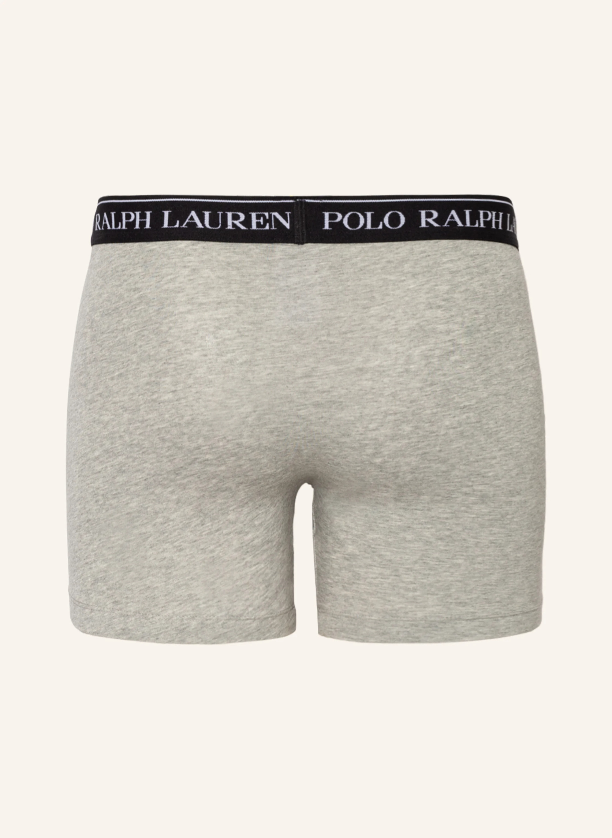 POLO RALPH LAUREN 3er-Pack Boxershorts – SCHWARZ / WEISS / GRAU