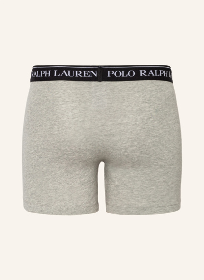 POLO RALPH LAUREN 3er-Pack Boxershorts – SCHWARZ / WEISS / GRAU