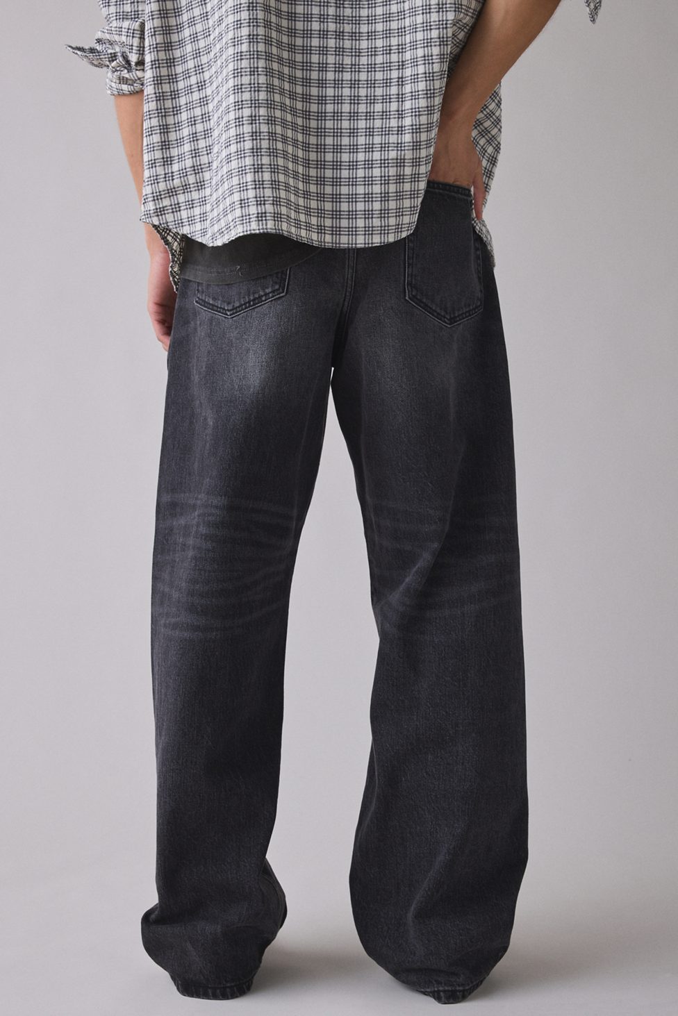 BDG Nitro Premium Selvedge Denim Baggy Fit Jeans - Midnight Selvedge