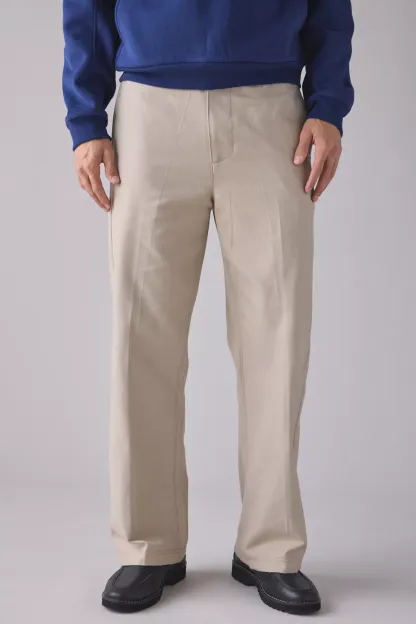 Standard Cloth Chandler Flare Trouser Pants - Tan