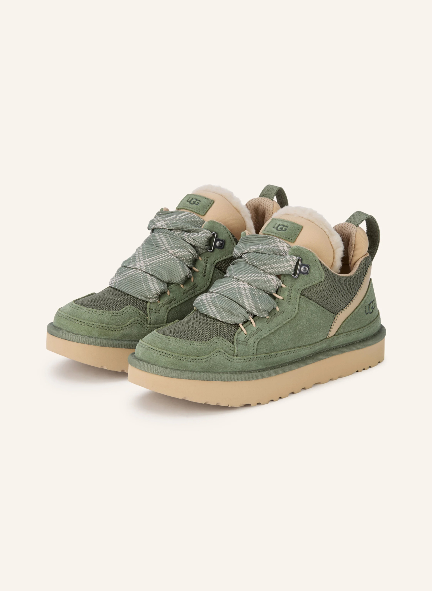 UGG Sneaker LOWMEL – HELLGRÜN / BEIGE