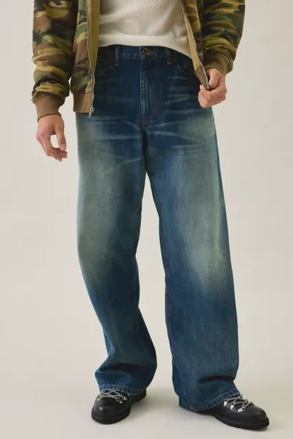 BDG Nitro Baggy Fit Jeans - Ghost Wash