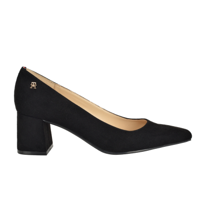 Tommy Hilfiger Women's Opheili Classic Block Heel Pumps - Black Sueded