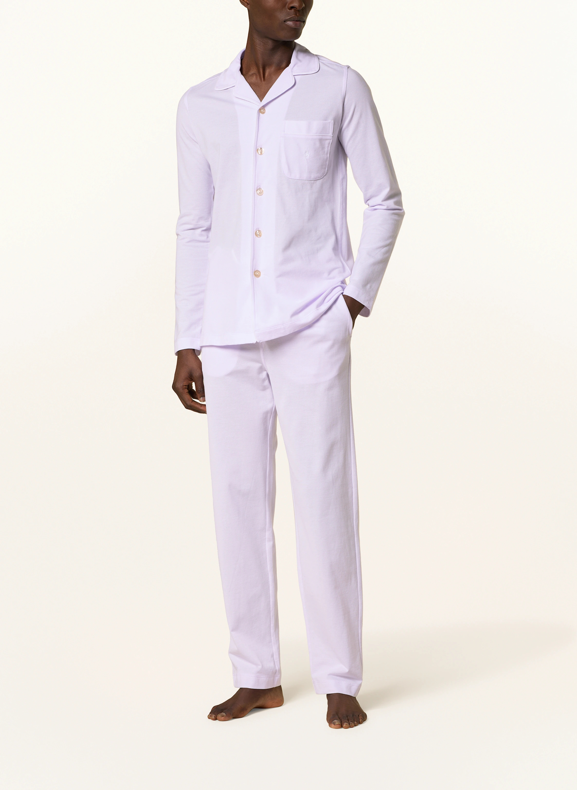 POLO RALPH LAUREN Schlafanzug – HELLLILA