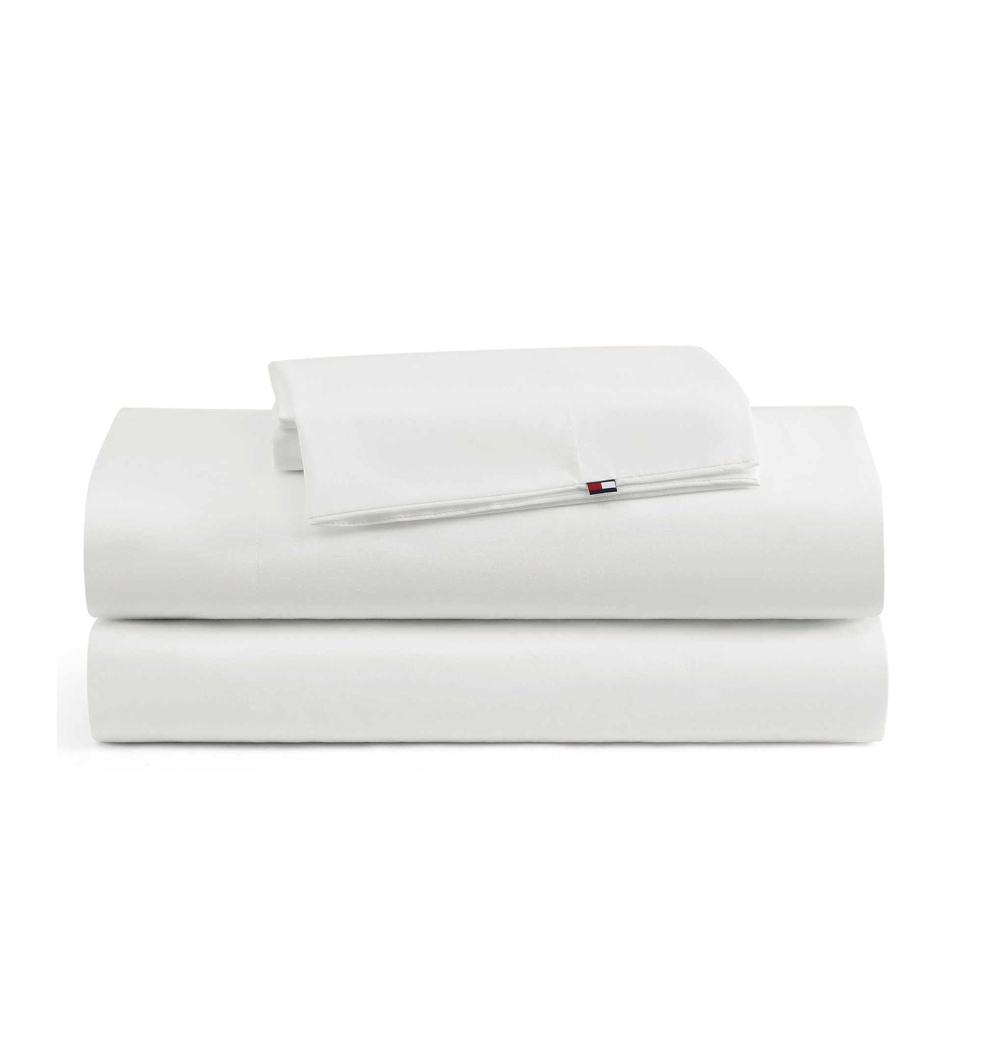 Tommy Hilfiger Performance Cooling Solid Sheet Set - White
