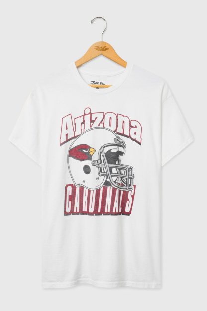 Junk Food NFL Throwback Helmet Flea Market Tee - Arizona Cardinals
