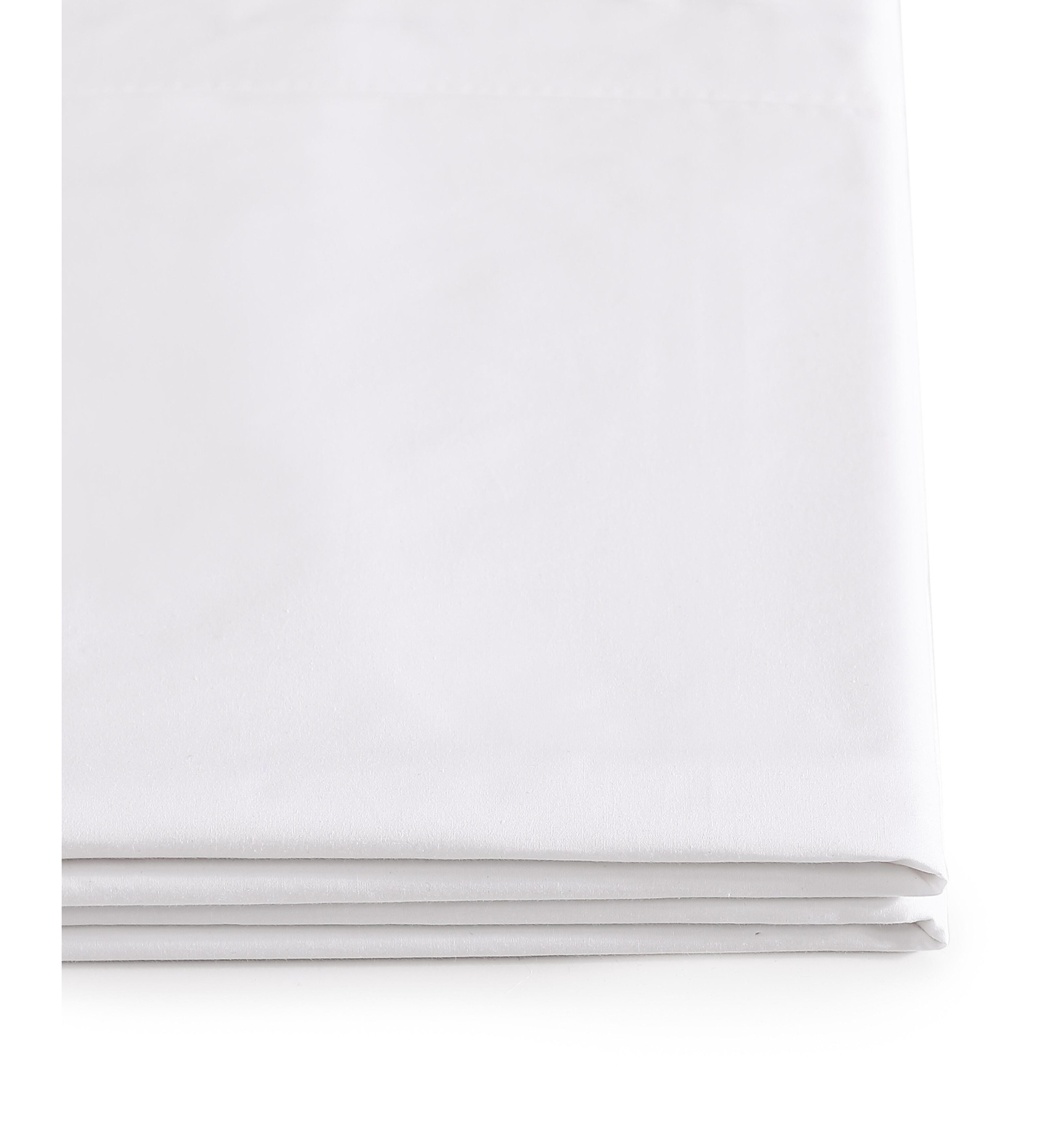 Tommy Hilfiger Solid 200-Thread Count Cotton Percale Sheet Set - White
