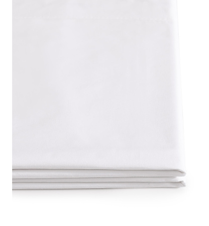 Tommy Hilfiger Solid 200-Thread Count Cotton Percale Sheet Set - White