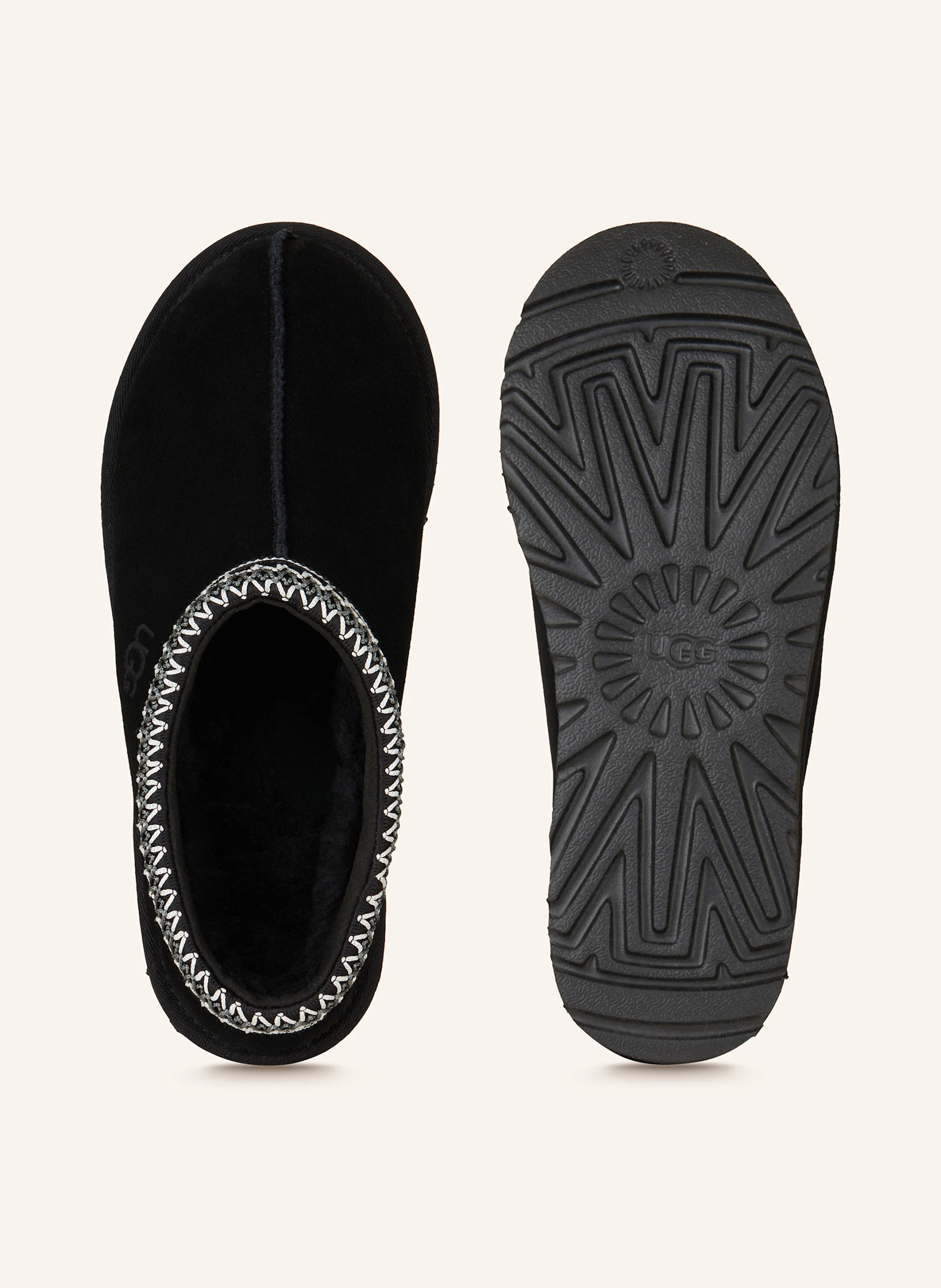 UGG Pantoletten TASMAN – SCHWARZ