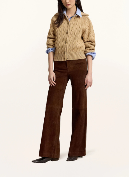 POLO RALPH LAUREN Strickjacke – CAMEL