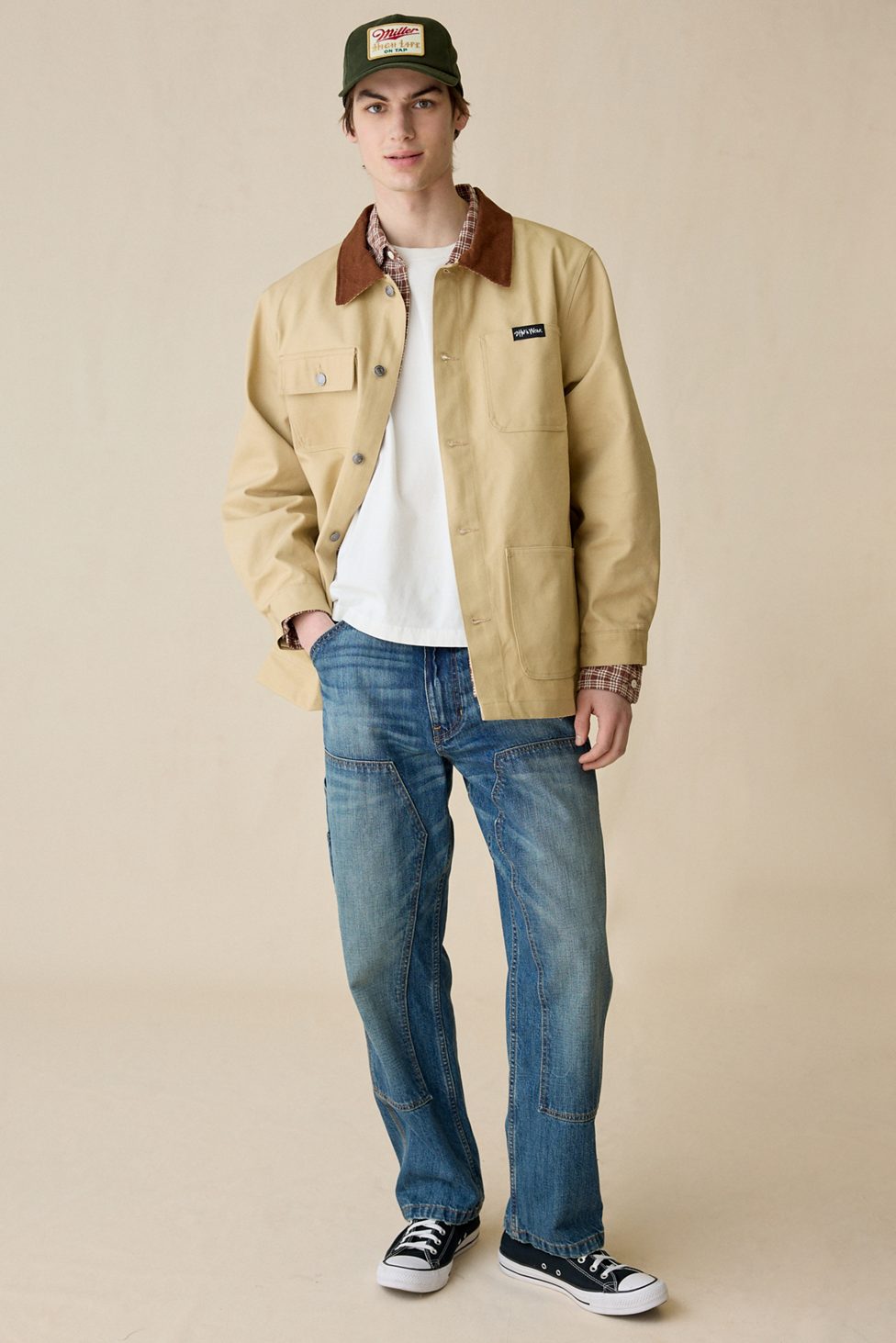 Shaka Wear Chore Jacket - Brown