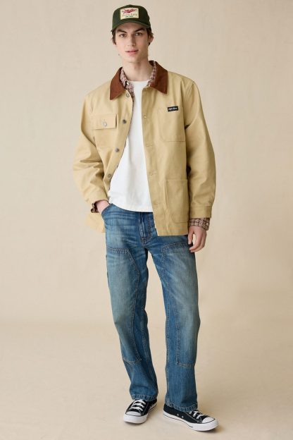 Shaka Wear Chore Jacket - Brown