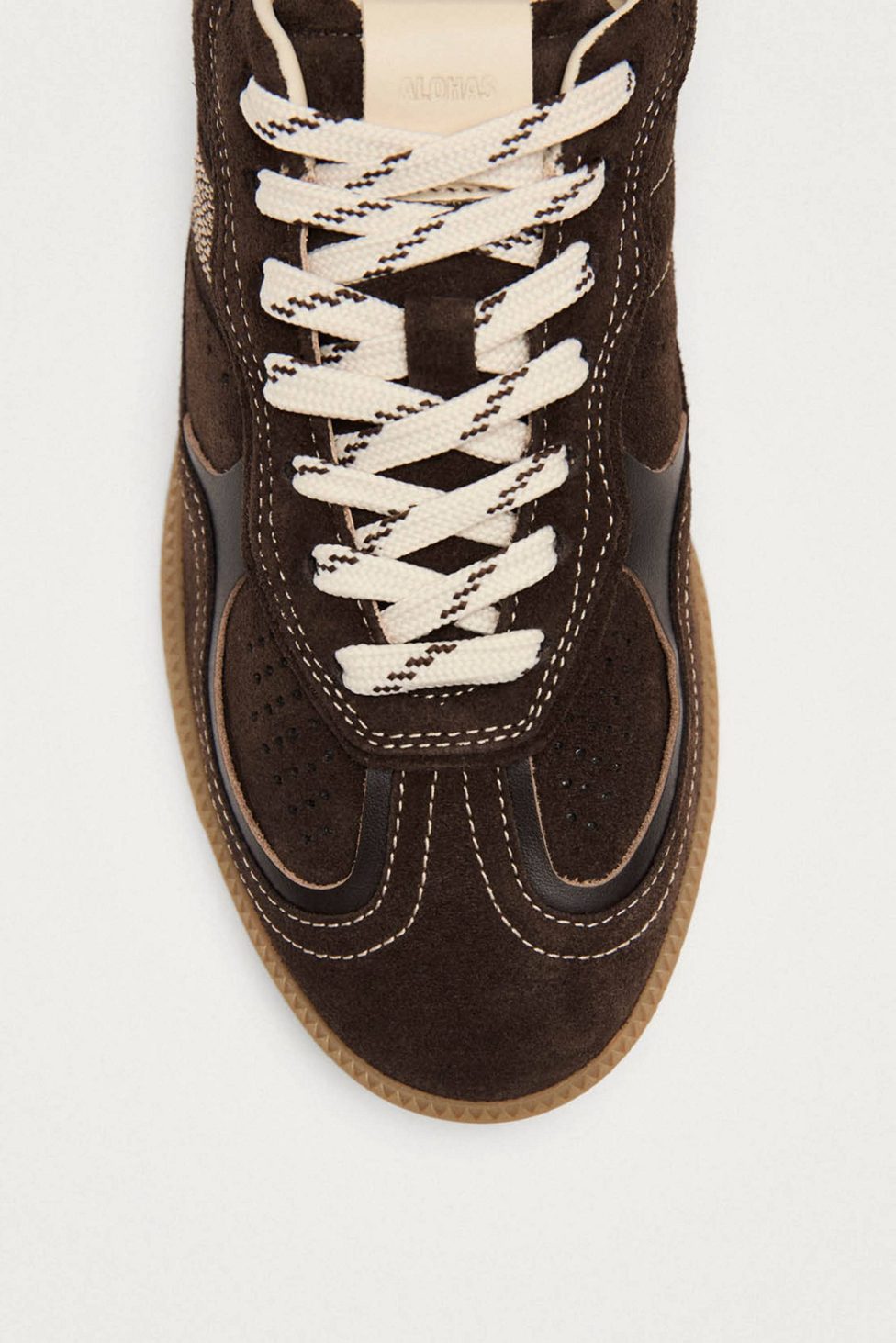 ALOHAS tb. 490 Leather Sneakers - Chocolate Cream