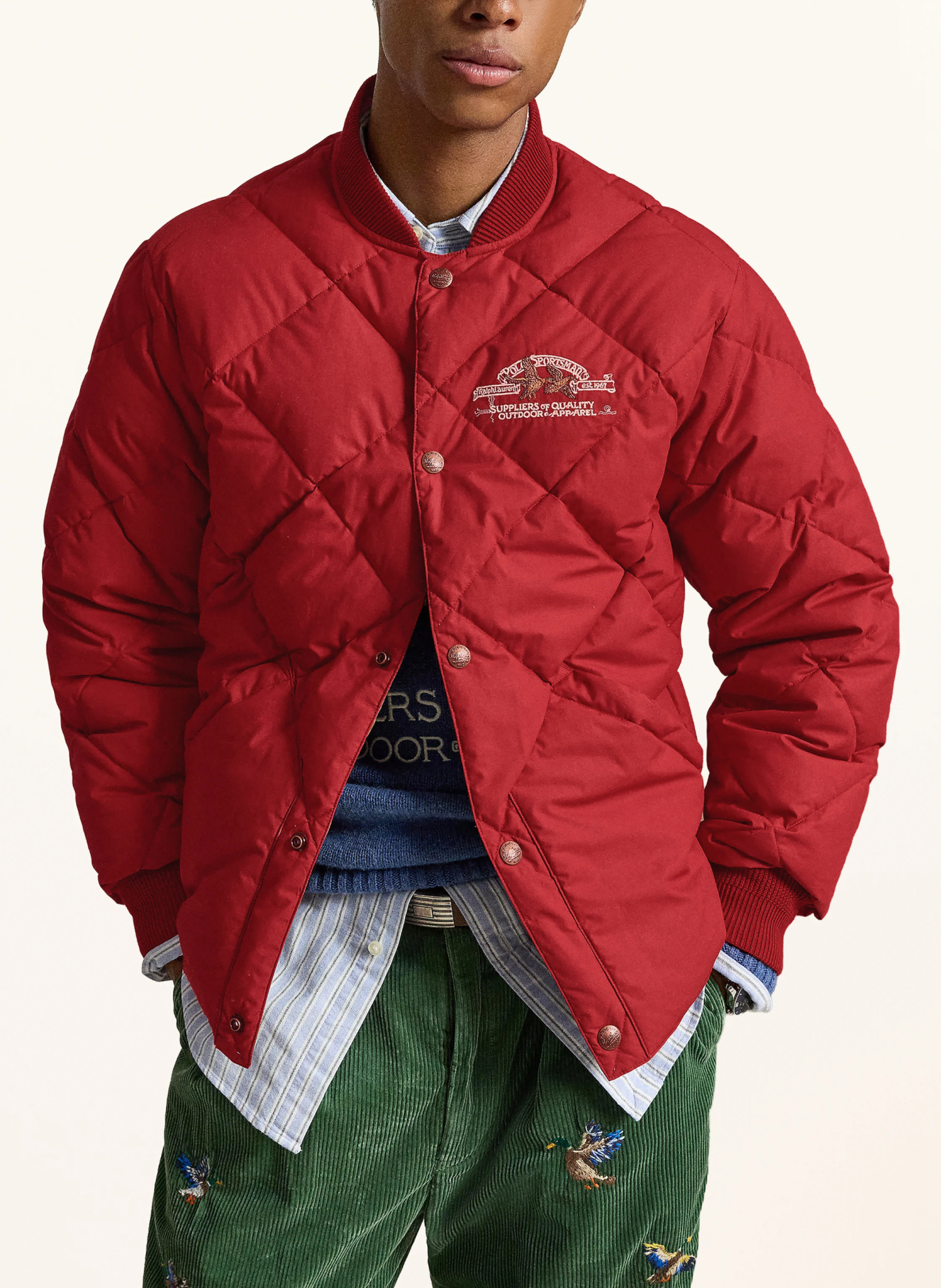 POLO RALPH LAUREN Daunenjacke – ROT