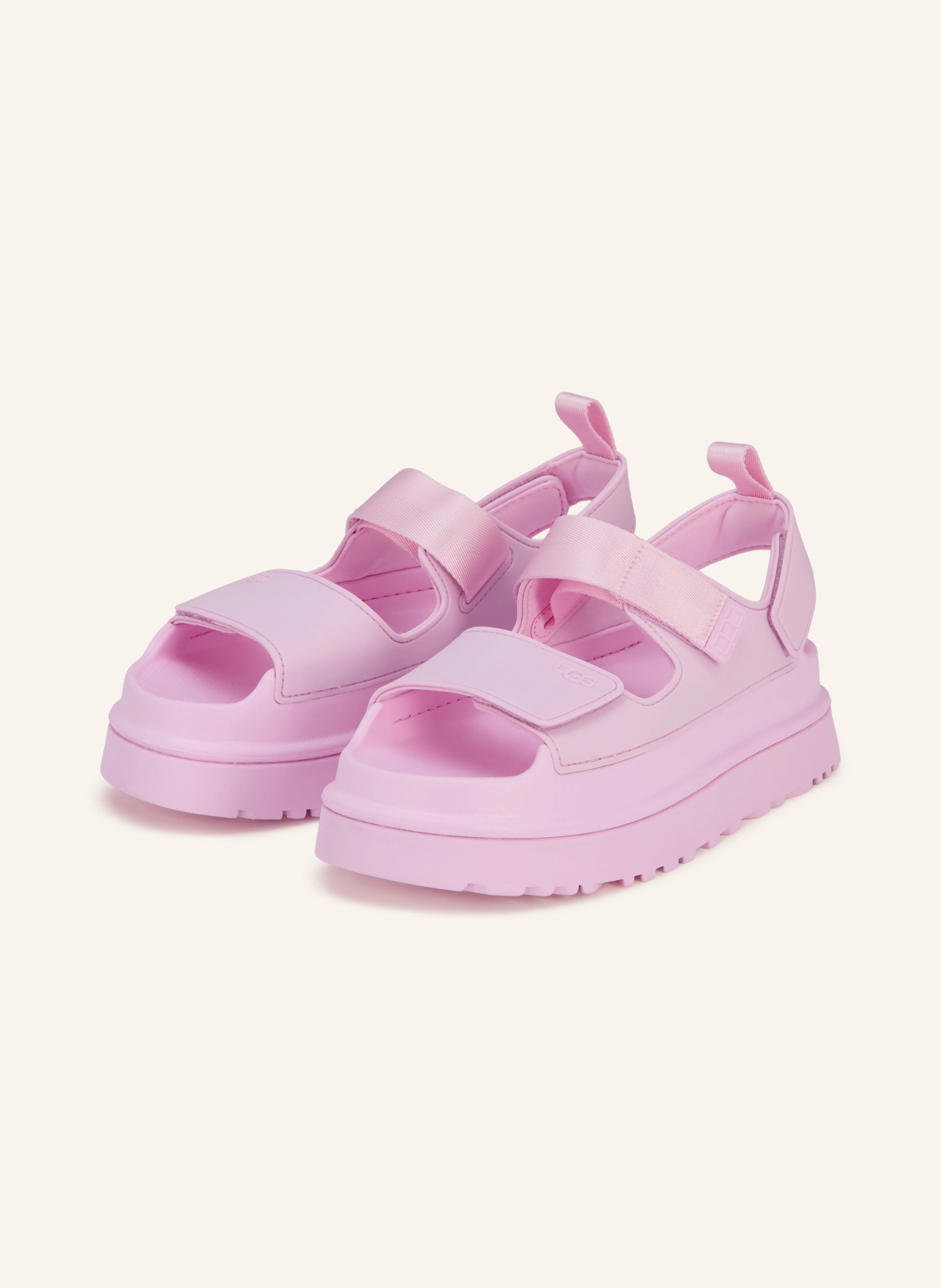 UGG Plateau-Sandalen GOLDENGLOW – ROSA