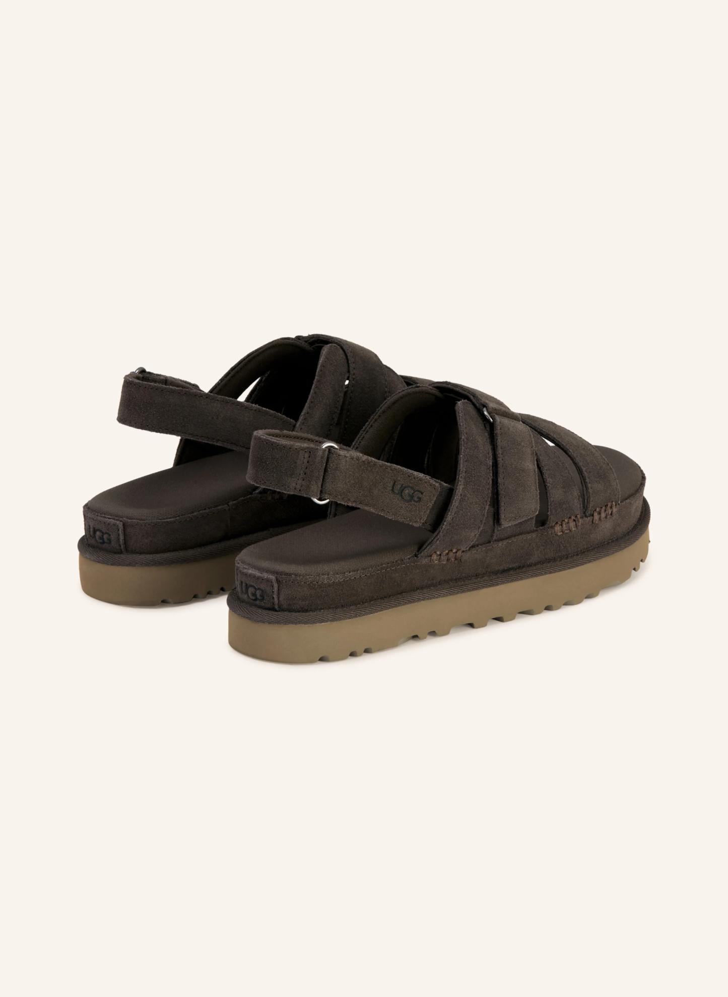 UGG Plateau-Sandalen GOLDENSTAR GLEAM – TAUPE