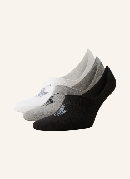 POLO RALPH LAUREN 2er-Pack Strümpfe – 001 BLACK / WHITE / GREY