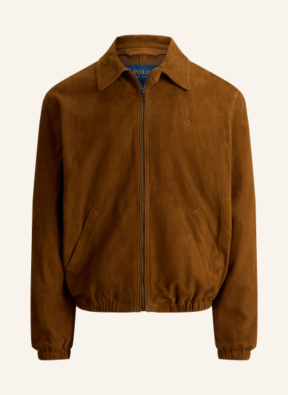 POLO RALPH LAUREN Lederjacke – COGNAC