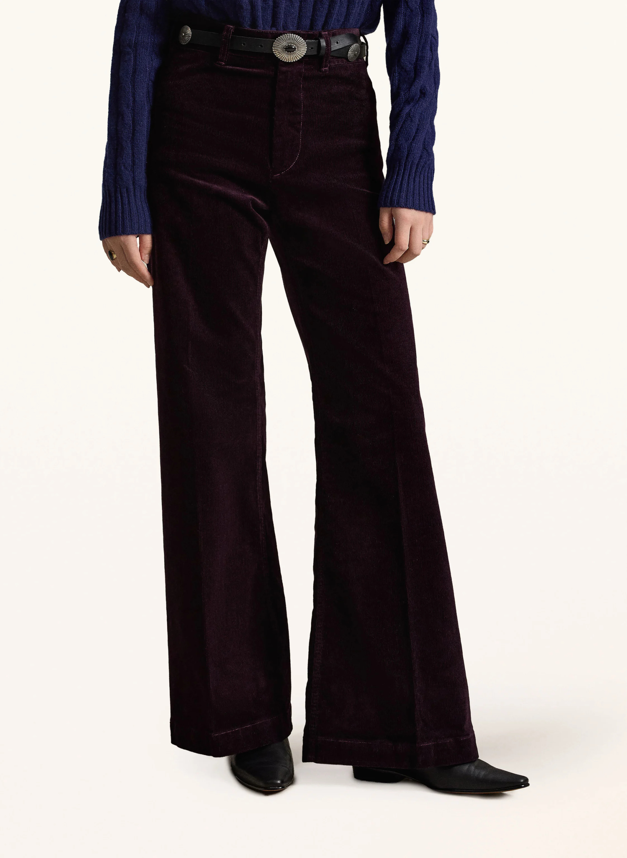 POLO RALPH LAUREN Cordhose – DUNKELROT