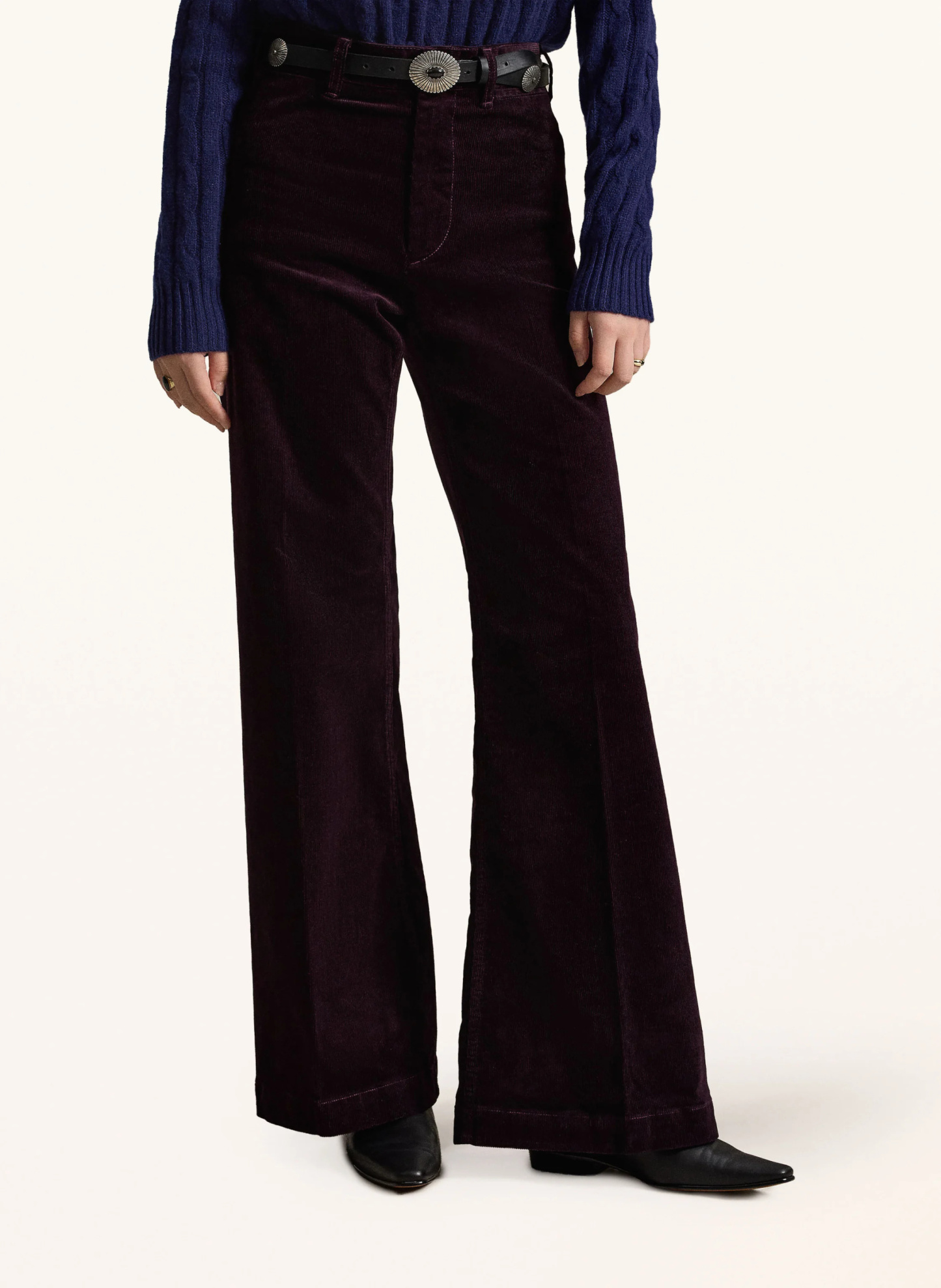 POLO RALPH LAUREN Cordhose – DUNKELROT