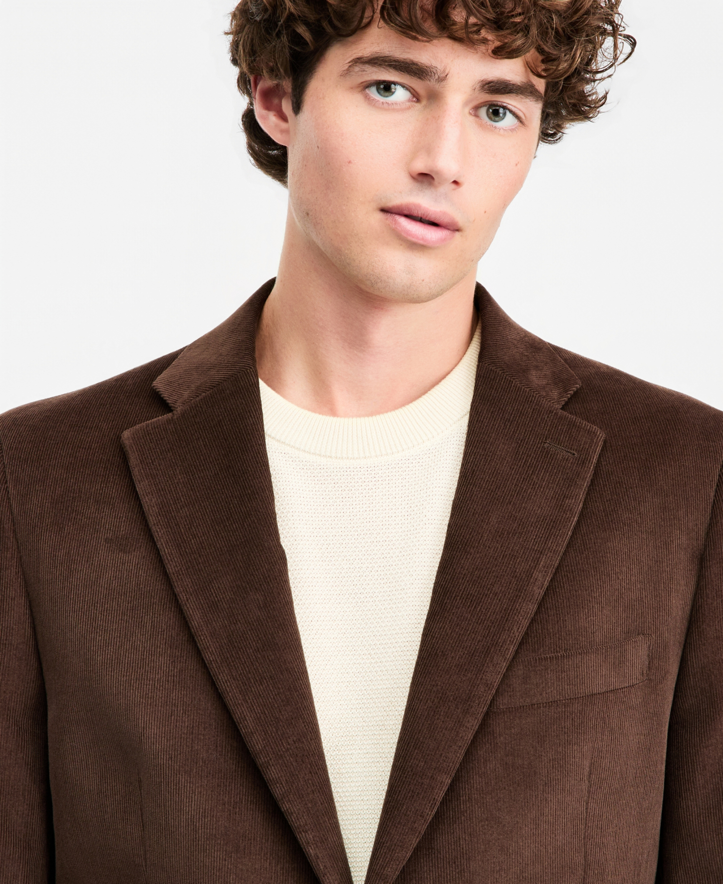 Tommy Hilfiger Men's Modern-Fit Corduroy Sport Coat - Brown