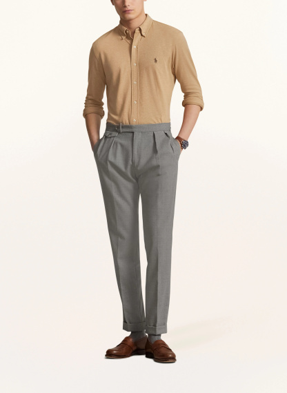 POLO RALPH LAUREN Piqué-Hemd Custom Fit – CAMEL