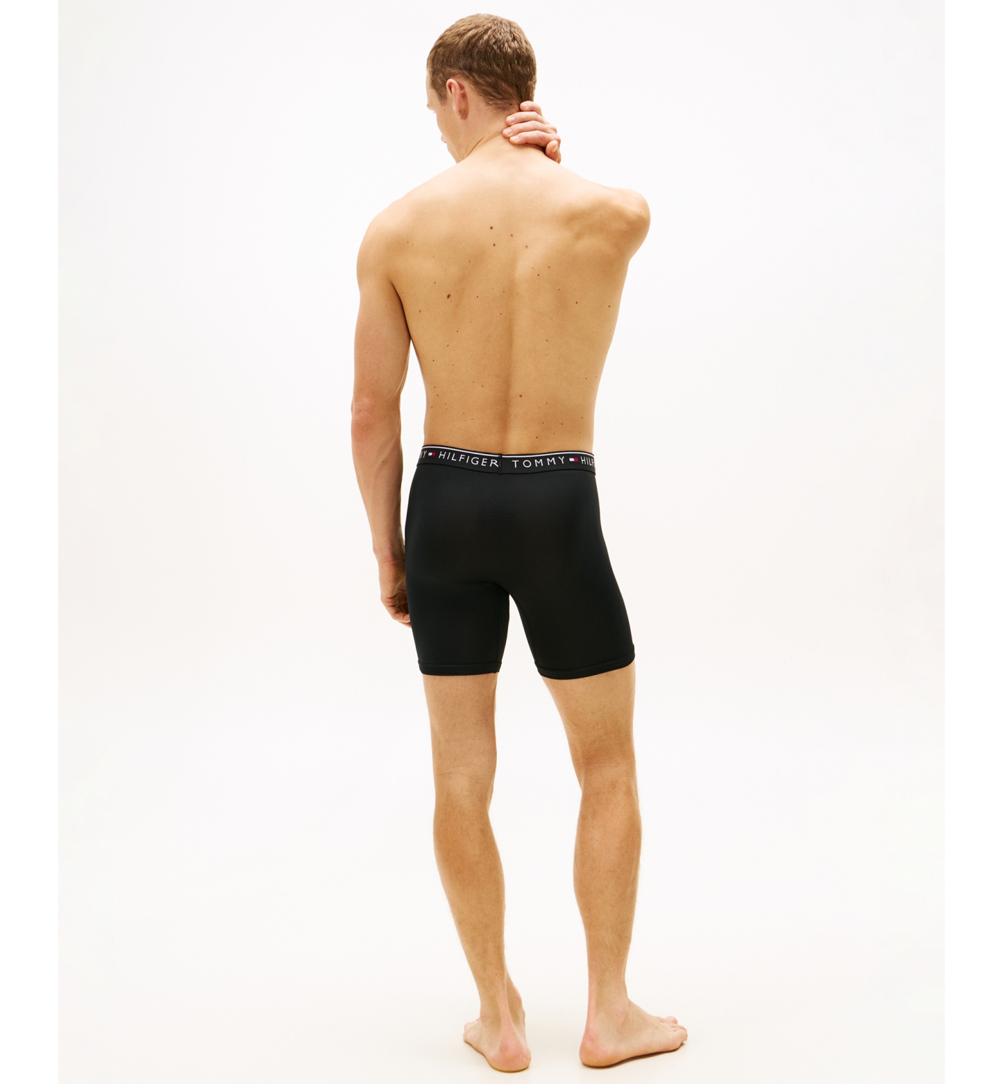 Tommy Hilfiger Men's Micro Boxer Briefs, 3-Pack - Black