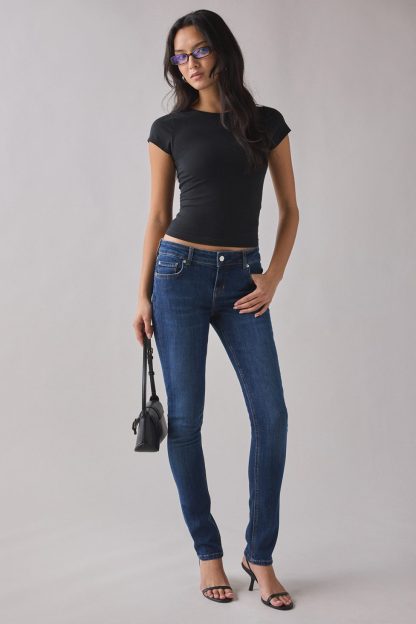 BDG Skylar Low-Rise Skinny Jeans - Tinted Denim