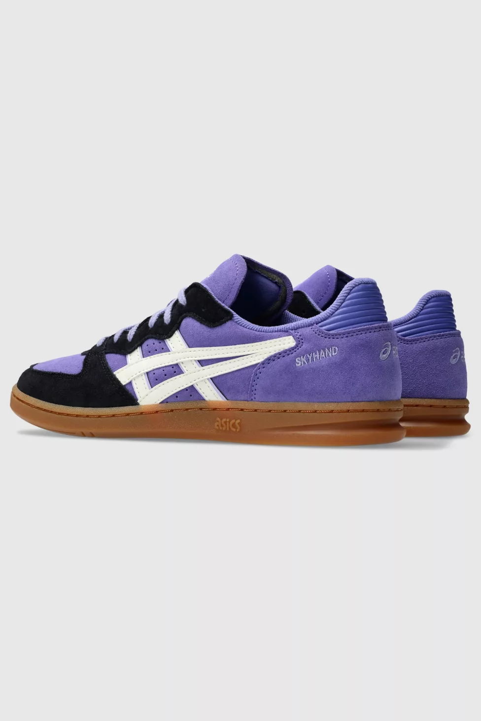 ASICS Skyhand OG Suede Sportstyle Sneakers - Blue Violet/Cream