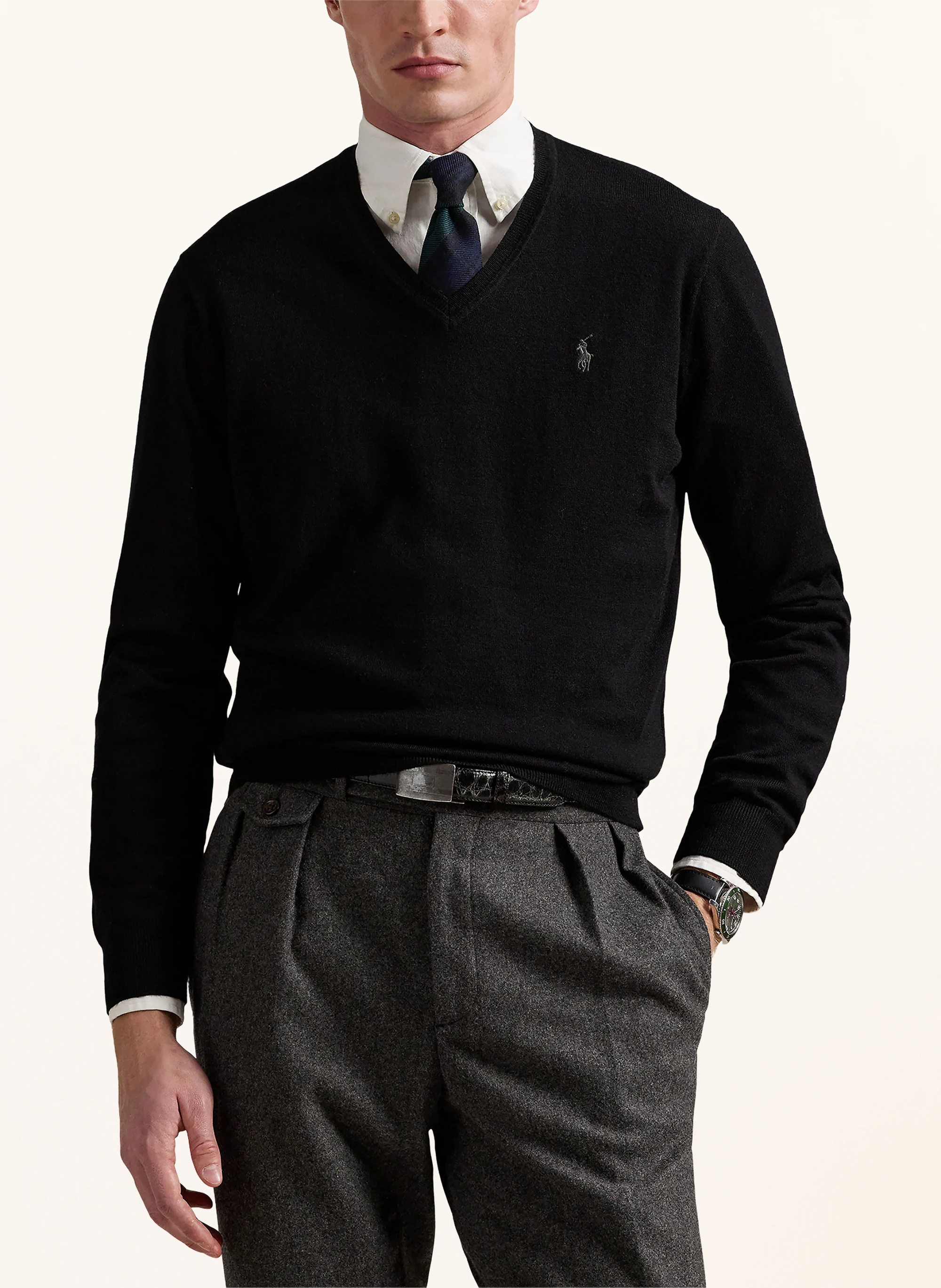 POLO RALPH LAUREN Pullover – SCHWARZ