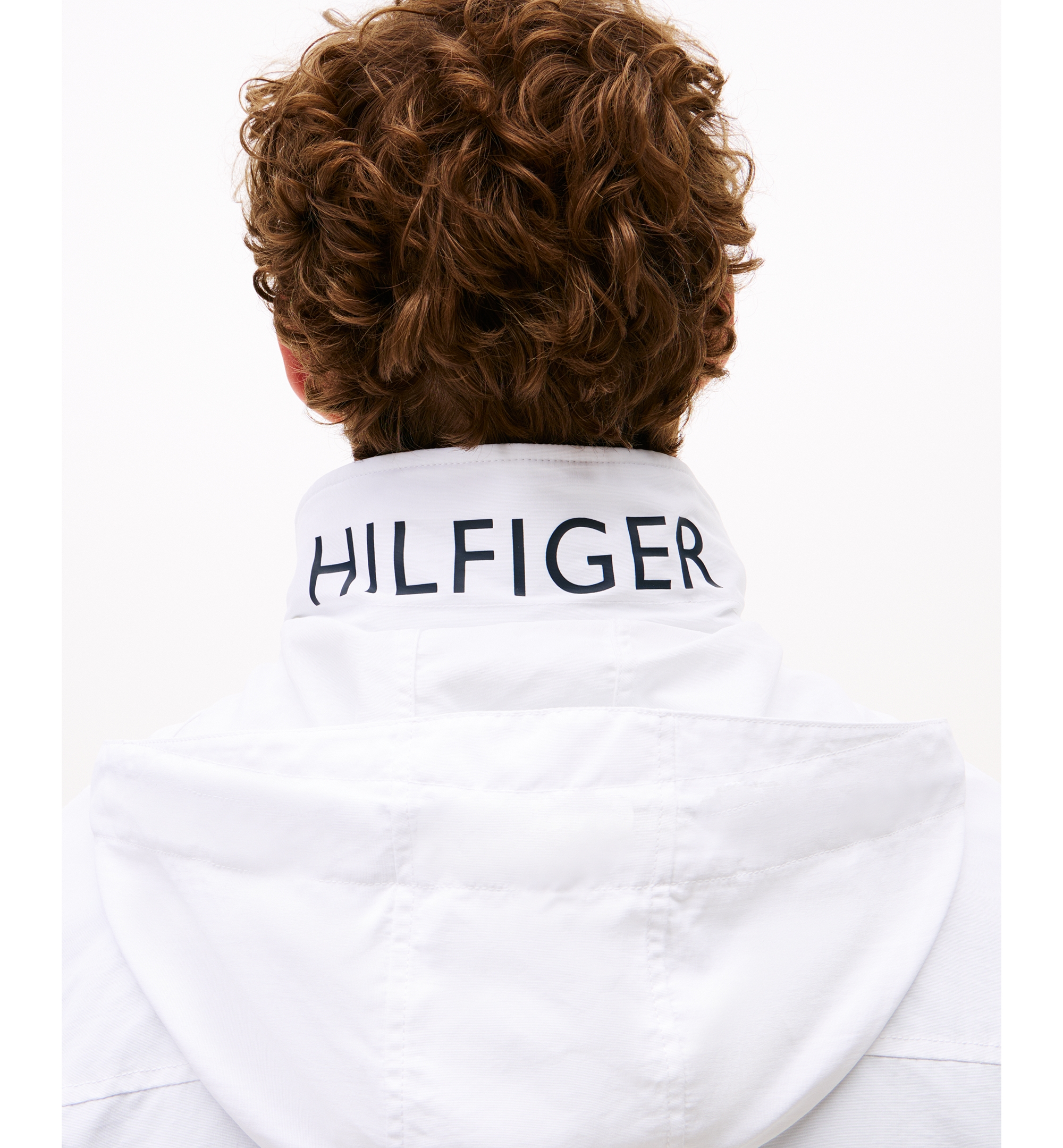 Tommy Hilfiger Men's Regatta Water Resistant Jacket - TH Optic White