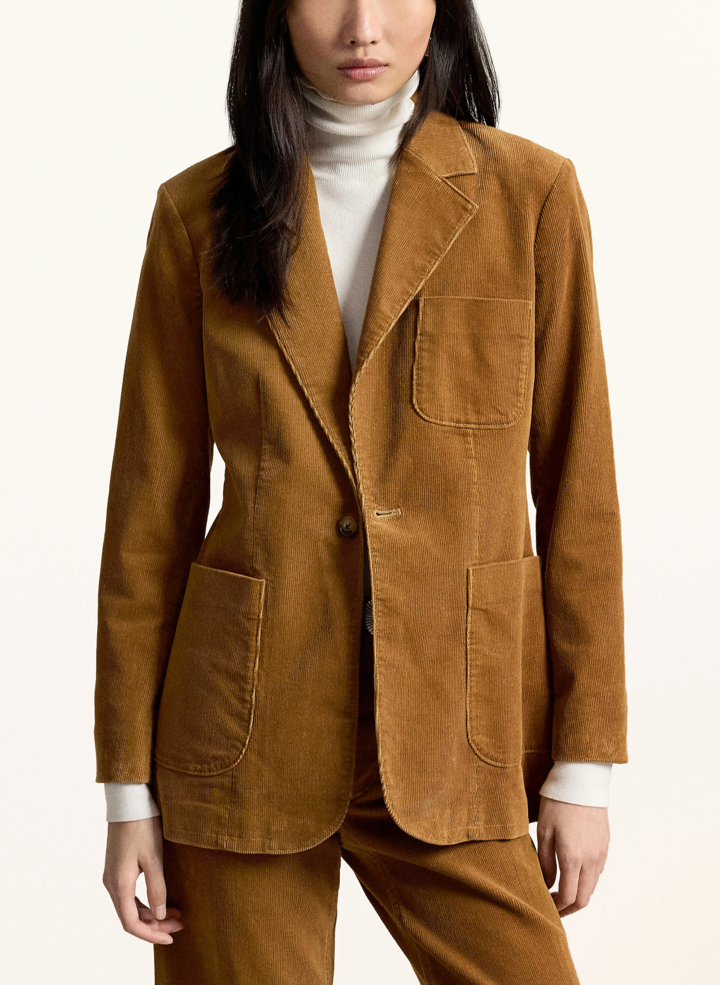 POLO RALPH LAUREN Cordblazer – COGNAC