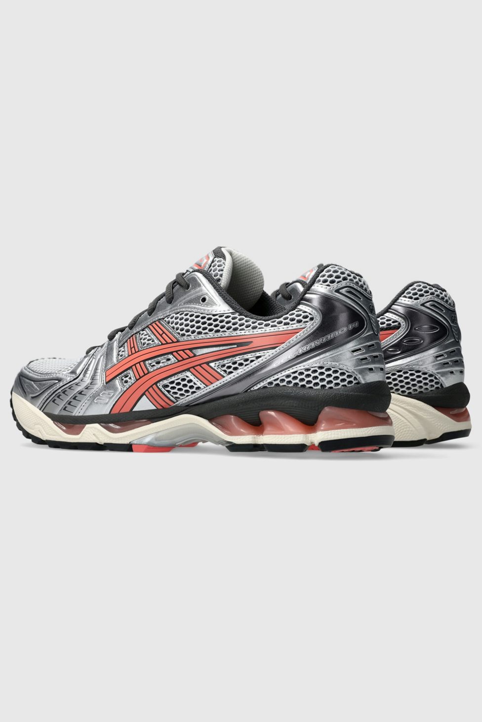 ASICS Gel-Kayano 14 Sportstyle Sneakers - White/Papaya