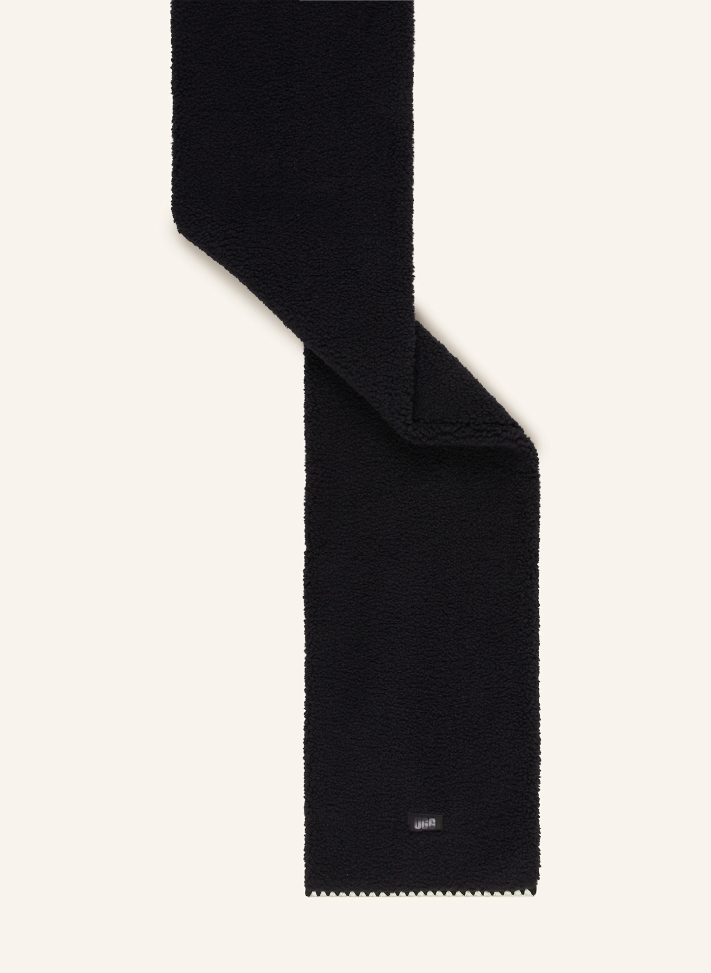UGG Teddyfell-Schal – SCHWARZ