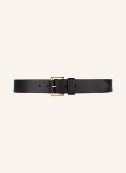 POLO RALPH LAUREN Ledergürtel – SCHWARZ